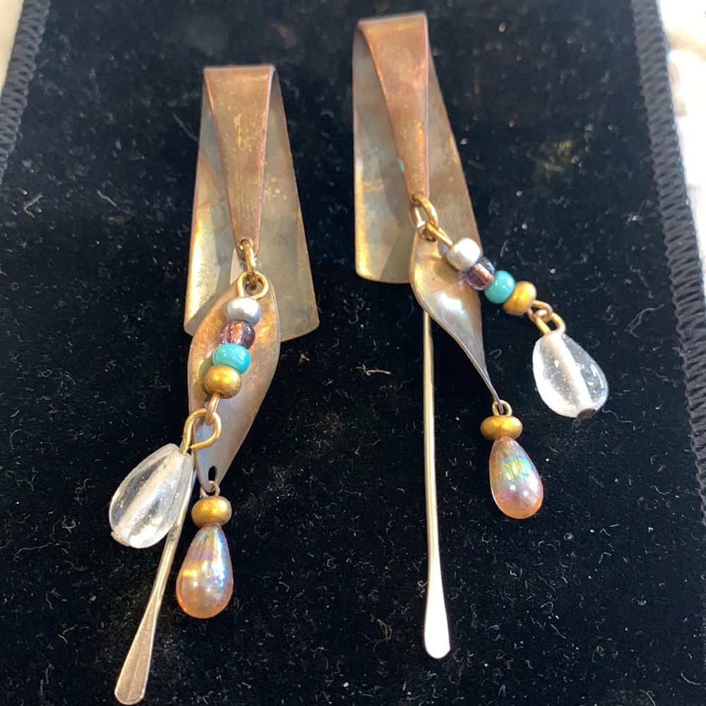 Artist Designer Gallery Worthy Earrings-NWT